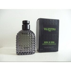 Valentino Uomo Born in Roma Green Stravaganza EDT 4ml Mini Spray New in Box